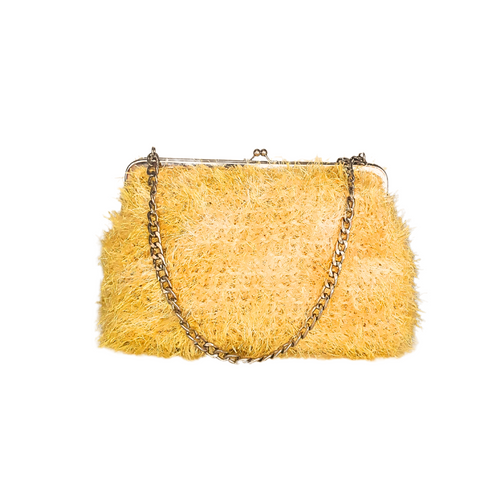 Bolsa Charme Amarelo Chiquete